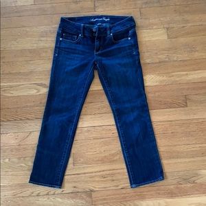 American Eagle jeans, Artist style cropped, Sz 2!